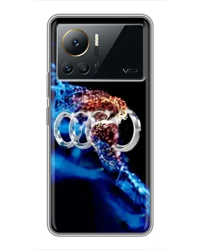 Чехол для Infinix Note 12 Pro (4G) с картинкой «Энергия лого Audi»