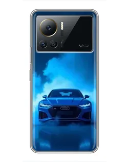 Чохол для Infinix Note 12 Pro (4G) з картинкою «Audi — блакитна енергія» Чохол для Infinix Note 12 Pro (4G) з картинкою «Audi — блакитна енергія»