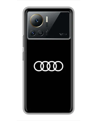 Чехол для Infinix Note 12 Pro (4G) с картинкой «Audi White Logo»