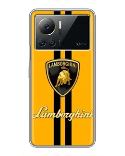 Чохол для Infinix Note 12 Pro (4G) з картинкою «Lamborghini Stripe жовтий» Чохол для Infinix Note 12 Pro (4G) з картинкою «Lamborghini Stripe жовтий»