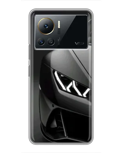 Чехол для Infinix Note 12 Pro (4G) с картинкой «Lamborghini фары детализация»