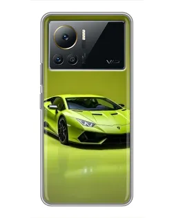Чохол для Infinix Note 12 Pro (4G) з картинкою «Салатовий Lamborghini Huracan» Чохол для Infinix Note 12 Pro (4G) з картинкою «Салатовий Lamborghini Huracan»