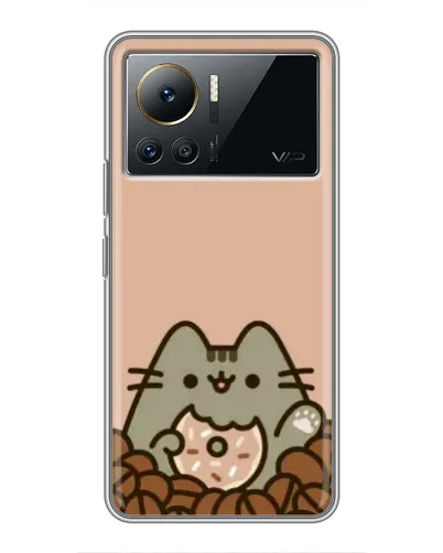 Чехол для Infinix Note 12 Pro (4G) с картинкой «Кофейный Пушин»