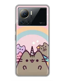 Чехол для Infinix Note 12 Pro (4G) с картинкой «Единорог Pusheen»
