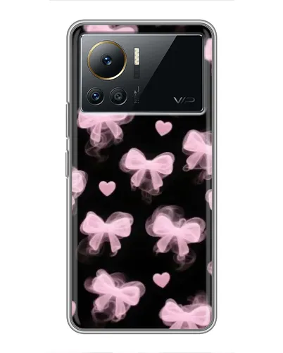 Чехол для Infinix Note 12 Pro (4G) с картинкой «Геометрия банта»