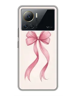 Чохол для Infinix Note 12 Pro (4G) з картинкою «Рожевий бант»