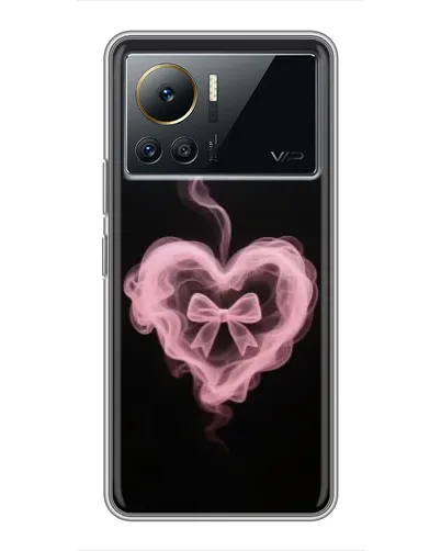 Чехол для Infinix Note 12 Pro (4G) с картинкой «Дымчатое сердце»
