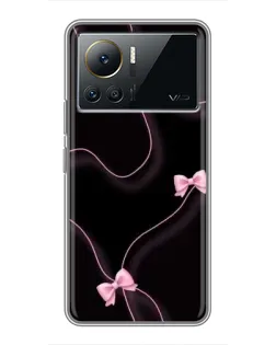 Чехол для Infinix Note 12 Pro (4G) с картинкой «Розовые ленты»