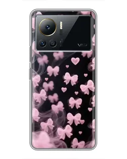 Чехол для Infinix Note 12 Pro (4G) с картинкой «Неоновое кружево»