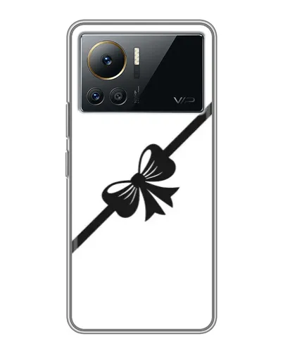 Чехол для Infinix Note 12 Pro (4G) с картинкой «Диагональный бант»