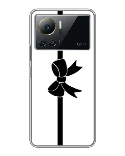 Чехол для Infinix Note 12 Pro (4G) с картинкой «Вертикальный бант»