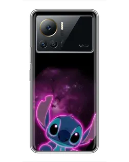 Чехол для Infinix Note 12 Pro (4G) с картинкой «Неоновый Stitch»
