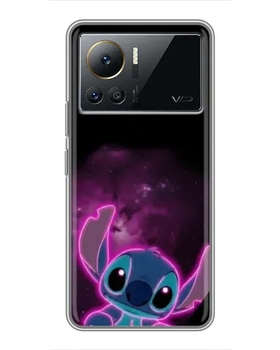 Чехол для Infinix Note 12 Pro (4G) с картинкой «Неоновый Stitch»