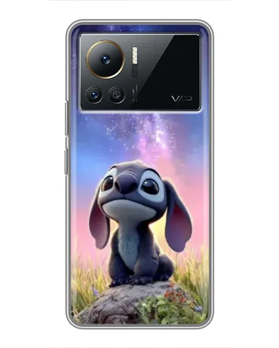 Чехол для Infinix Note 12 Pro (4G) с картинкой «Стич на рассвете»
