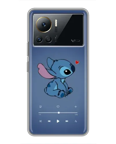 Чехол для Infinix Note 12 Pro (4G) с картинкой «Музыкальный Stitch»