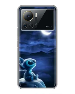 Чехол для Infinix Note 12 Pro (4G) с картинкой «Лунная ночь Стича»