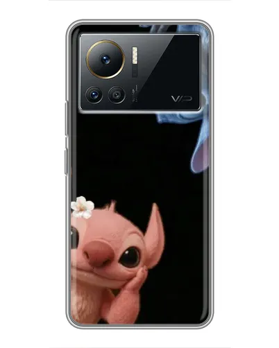 Чехол для Infinix Note 12 Pro (4G) с картинкой «Фиолетовый туман роз»
