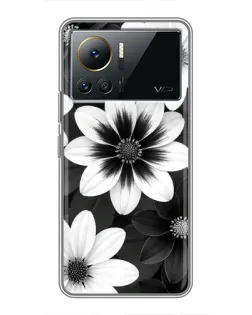 Чехол для Infinix Note 12 Pro (4G) с картинкой «Монохромные астры» Чехол для Infinix Note 12 Pro (4G) с картинкой «Монохромные астры»