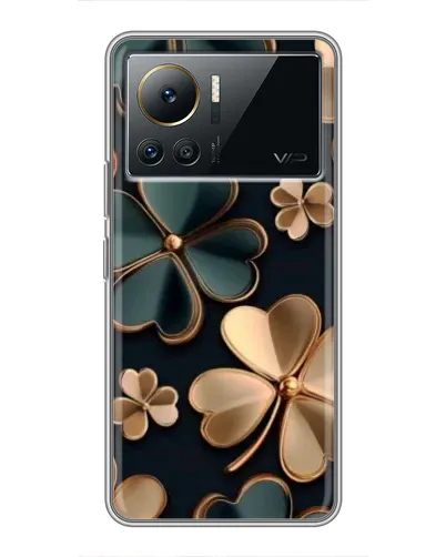 Чехол для Infinix Note 12 Pro (4G) с картинкой «Клевер в золоте» Чехол для Infinix Note 12 Pro (4G) с картинкой «Клевер в золоте»