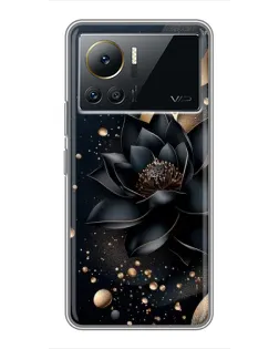 Чехол для Infinix Note 12 Pro (4G) с картинкой «Черный лотос» Чехол для Infinix Note 12 Pro (4G) с картинкой «Черный лотос»