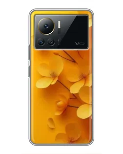Чехол для Infinix Note 12 Pro (4G) с картинкой «Золотые лепестки» Чехол для Infinix Note 12 Pro (4G) с картинкой «Золотые лепестки»