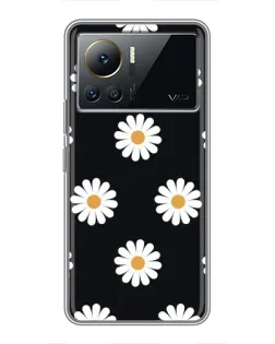 Чехол для Infinix Note 12 Pro (4G) с картинкой «Ромашки на черном» Чехол для Infinix Note 12 Pro (4G) с картинкой «Ромашки на черном»