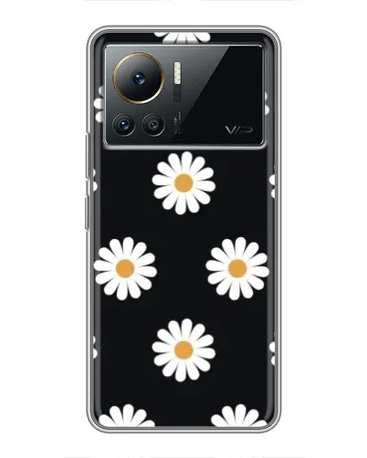 Чехол для Infinix Note 12 Pro (4G) с картинкой «Ромашки на черном» Чехол для Infinix Note 12 Pro (4G) с картинкой «Ромашки на черном»