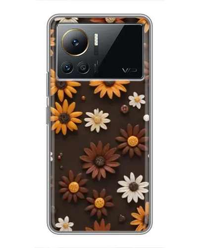 Чехол для Infinix Note 12 Pro (4G) с картинкой «Узор из маленьких подсолнухов» Чехол для Infinix Note 12 Pro (4G) с картинкой «Узор из маленьких подсолнухов»