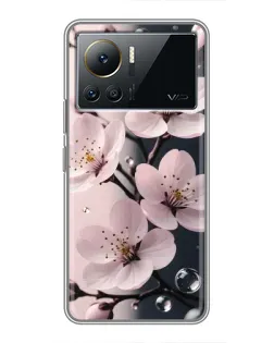 Чехол для Infinix Note 12 Pro (4G) с картинкой «Нежная сакура и капли» Чехол для Infinix Note 12 Pro (4G) с картинкой «Нежная сакура и капли»