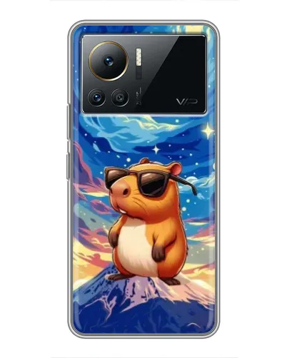 Чехол для Infinix Note 12 Pro (4G) с картинкой «Капибара Ван Гога»
