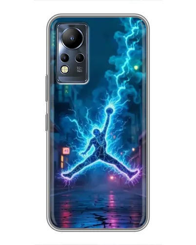 Чехол для Infinix Note 12 с картинкой «Jordan Gold Jumpman» Чехол для Infinix Note 12 с картинкой «Jordan Gold Jumpman»