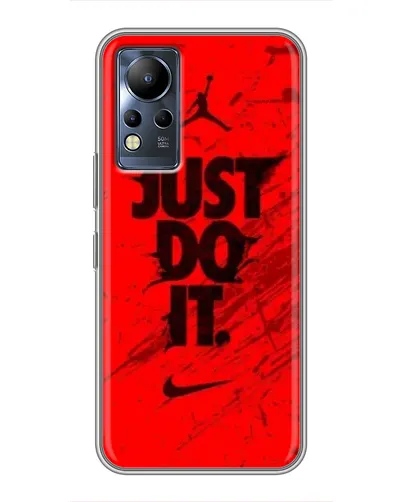 Чехол для Infinix Note 12 с картинкой «Nike Just Do It» Чехол для Infinix Note 12 с картинкой «Nike Just Do It»