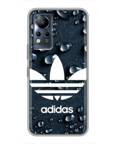 Чохол для Infinix Note 12 з картинкою «Adidas Trefoil Blue»