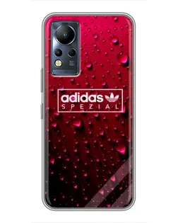 Чохол для Infinix Note 12 з картинкою «Adidas Gold Marble»