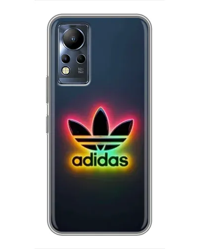 Чохол для Infinix Note 12 з картинкою «Неоновий Adidas»
