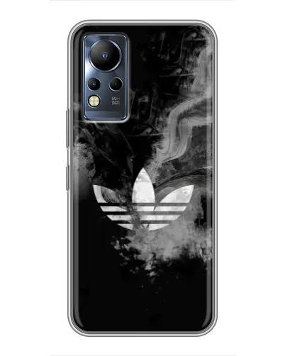 Чохол для Infinix Note 12 з картинкою «Абстрактний дим Adidas»