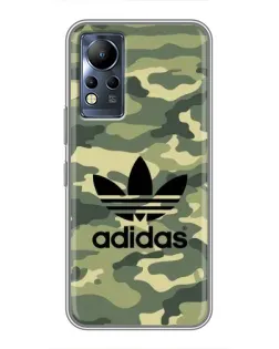 Чохол для Infinix Note 12 з картинкою «Мілітарі стиль Adidas»