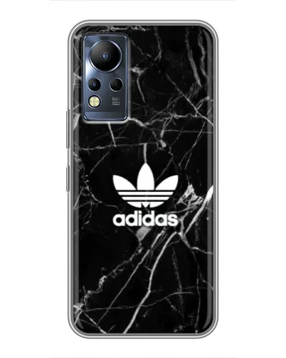Чохол для Infinix Note 12 з картинкою «Білий мармур Adidas»