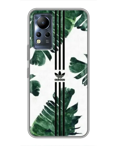Чохол для Infinix Note 12 з картинкою «Пальмове листя адідас»