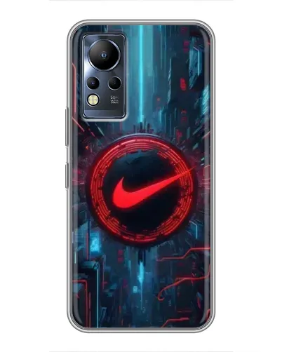Чохол для Infinix Note 12 з картинкою «Техногенний стиль Nike»