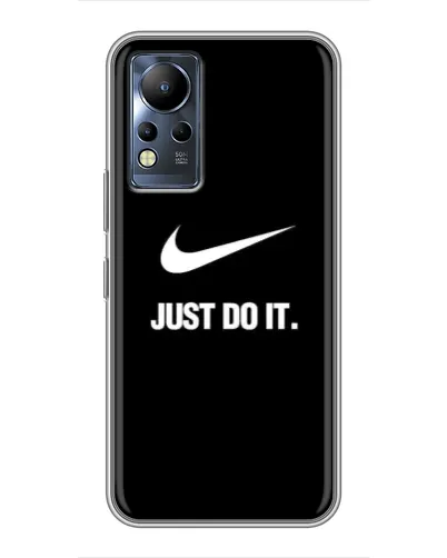 Чохол для Infinix Note 12 з картинкою «Класичний принт Nike»