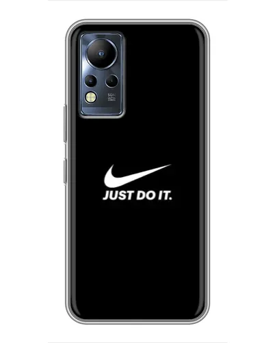 Чохол для Infinix Note 12 з картинкою «Мінімалізм від Nike»