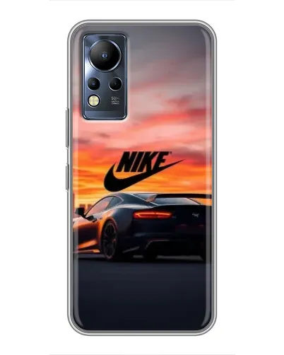 Чохол для Infinix Note 12 з картинкою «Nike та суперкар»