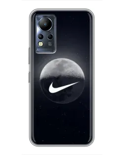Чехол для Infinix Note 12 с картинкой «Nike в стиле граффити»