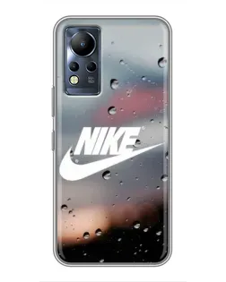 Чехол для Infinix Note 12 с картинкой «Nike в стиле ретро»