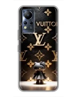 Чохол для Infinix Note 12 з картинкою «Монограма з фігурою»