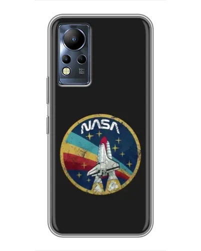 Чохол для Infinix Note 12 з картинкою «NASA — емблема місії»