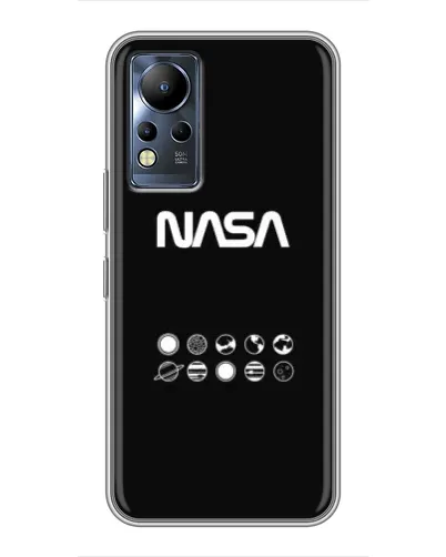 Чохол для Infinix Note 12 з картинкою «NASA — технічний принт»