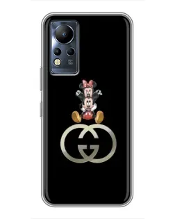 Чохол для Infinix Note 12 з картинкою «Мінні Маус на лого» Чохол для Infinix Note 12 з картинкою «Мінні Маус на лого»