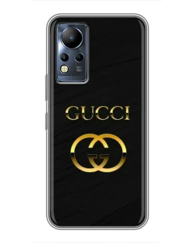 Чохол для Infinix Note 12 з картинкою «Золотий логотип Gucci» Чохол для Infinix Note 12 з картинкою «Золотий логотип Gucci»